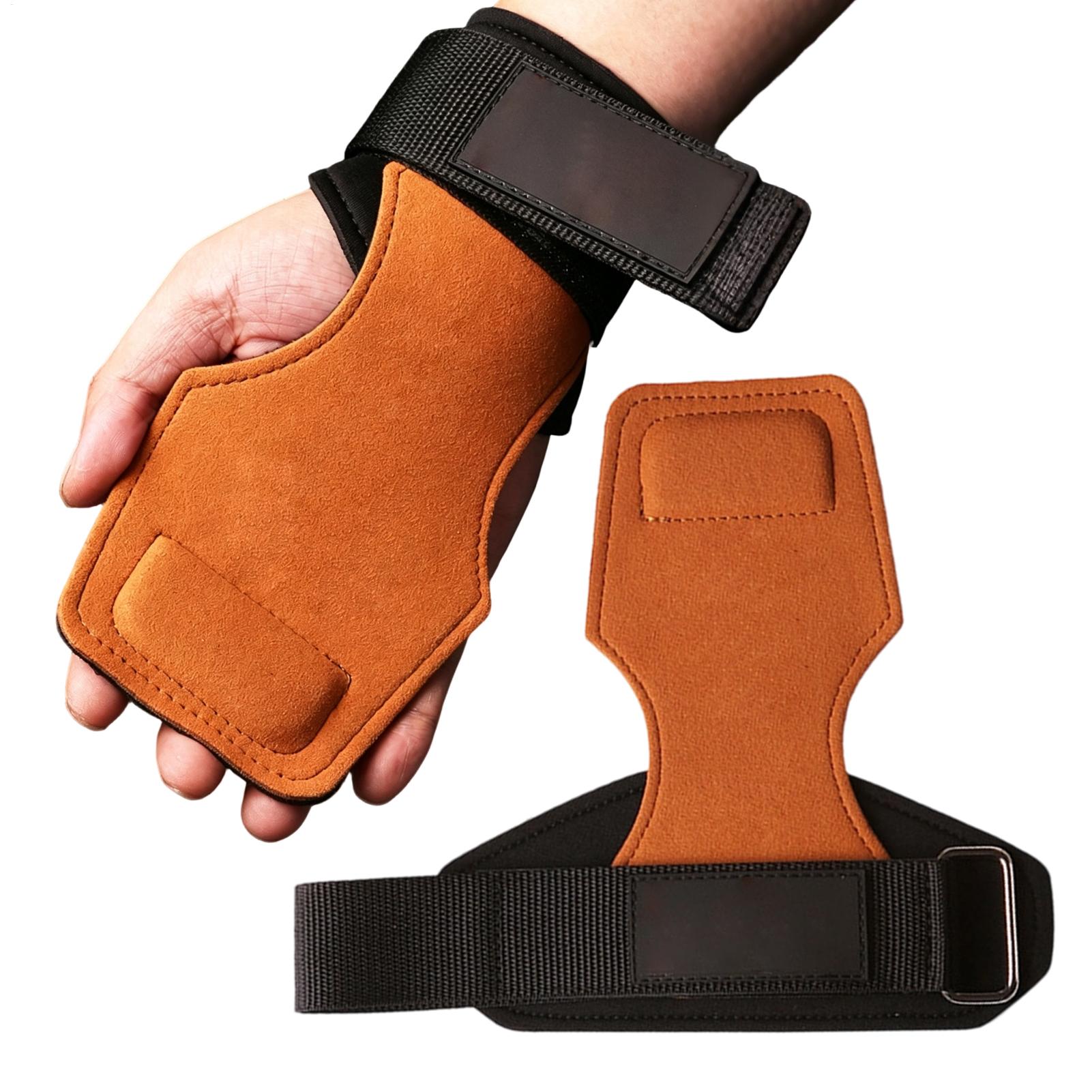 Weightlifting Gloves - مقابض قضبان الجمباز مع دعم للرسغ،