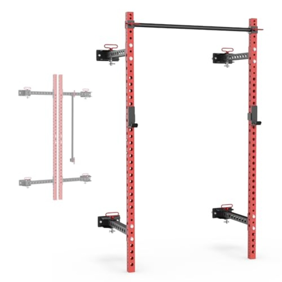 Pull Up Bar - حامل تمارين القرفصاء القابل للطي من