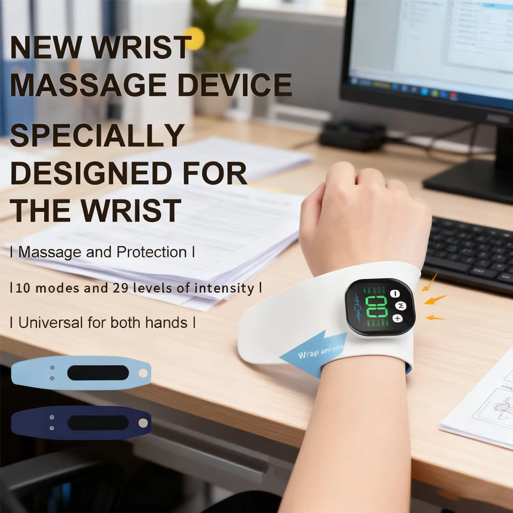 Wrist Wraps - EMS الكهربائية اليد المعصم مدلك 10