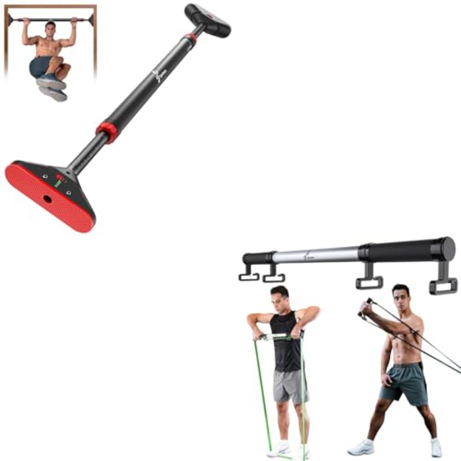 Pull Up Bar - قضيب تمارين السحب للباب مع مقابض