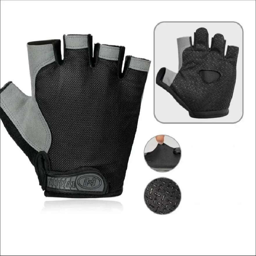 Weightlifting Gloves - قفازات الصالة الرياضية بدون أصابع، قفازات