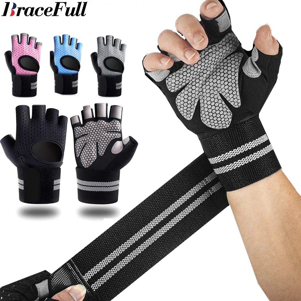 Weightlifting Gloves - زوج واحد من قفازات اللياقة البدنية