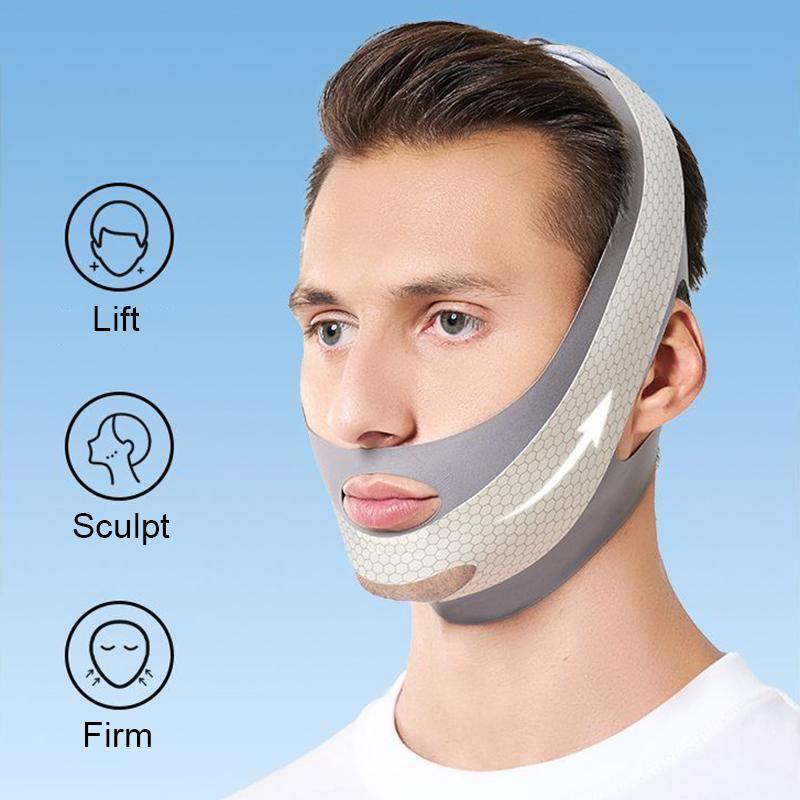 قناع الوجه لشد الذقن المزدوجة، - مراجعة Lifting Belt وسعره