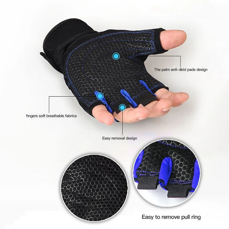 قفازات الصالة الرياضية للرجال  - مراجعة Weightlifting Gloves وسعره