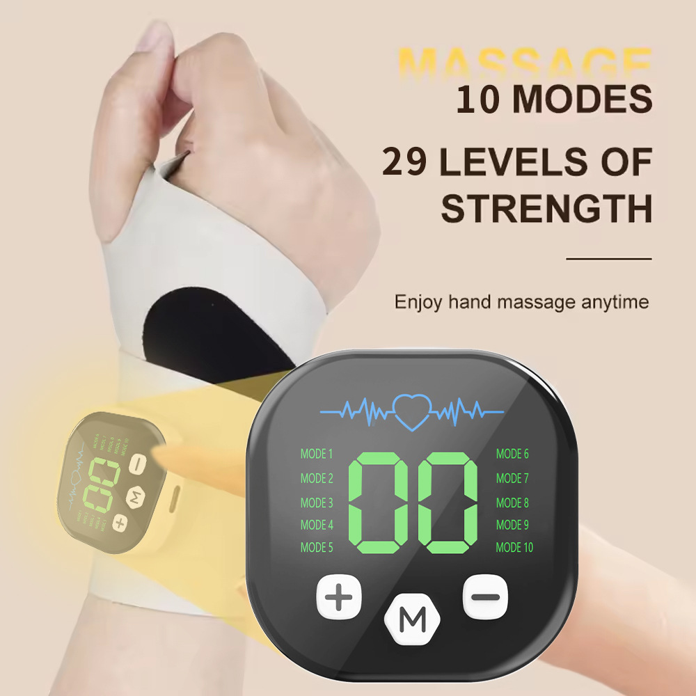 EMS الكهربائية اليد المعصم مدل - مراجعة Wrist Wraps وسعره