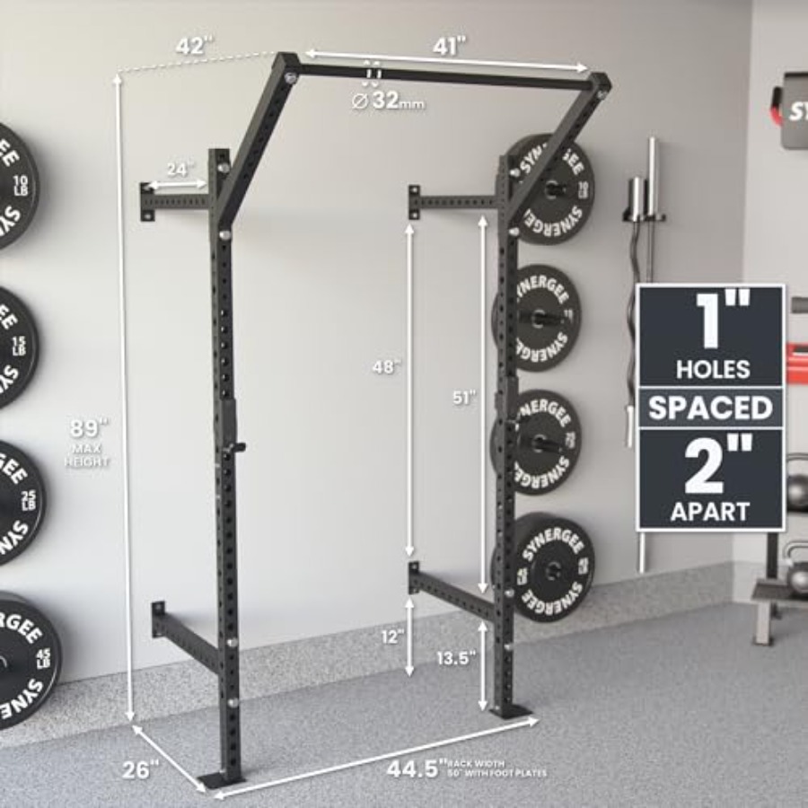 حامل سكوات مثبت على الحائط للا - مراجعة Pull Up Bar وسعره