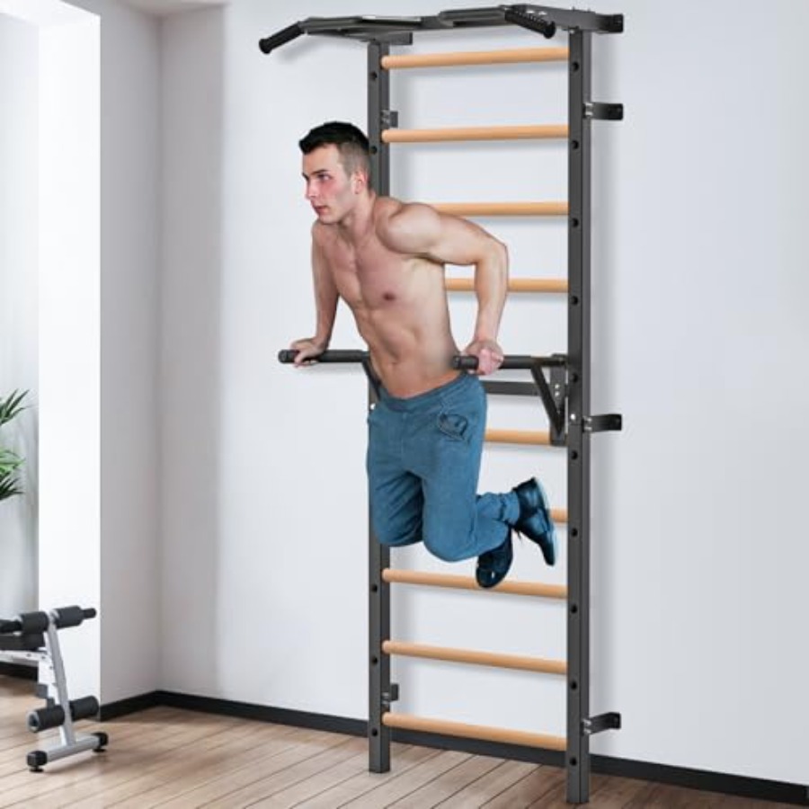 عارضة جدارية للجمباز 2x2، سلم  - مراجعة Pull Up Bar وسعره