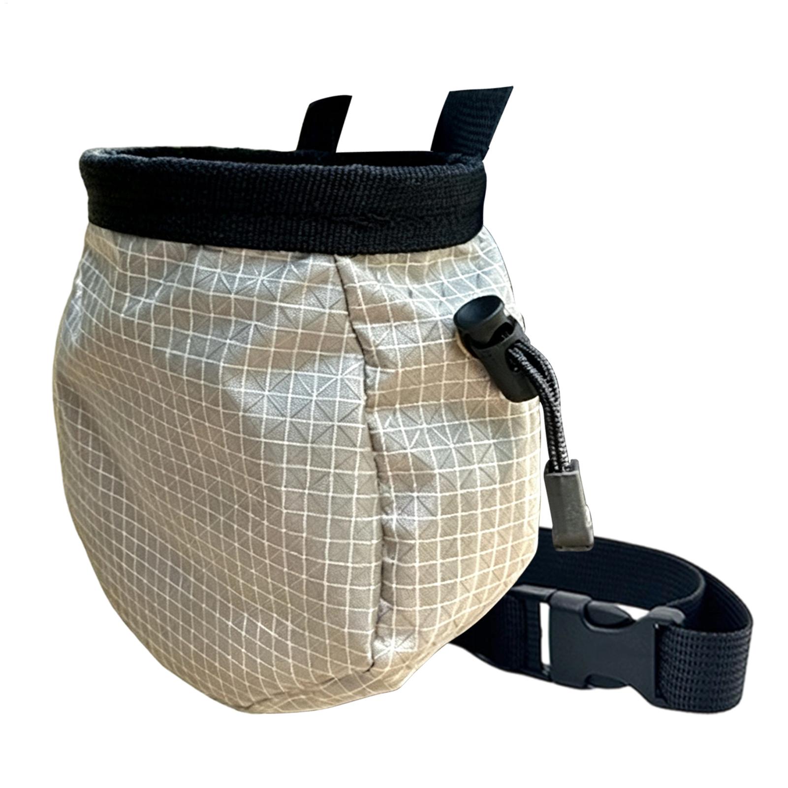 حقيبة طباشير لتسلق الصخور مقاو - مراجعة Chalk Bag وسعره