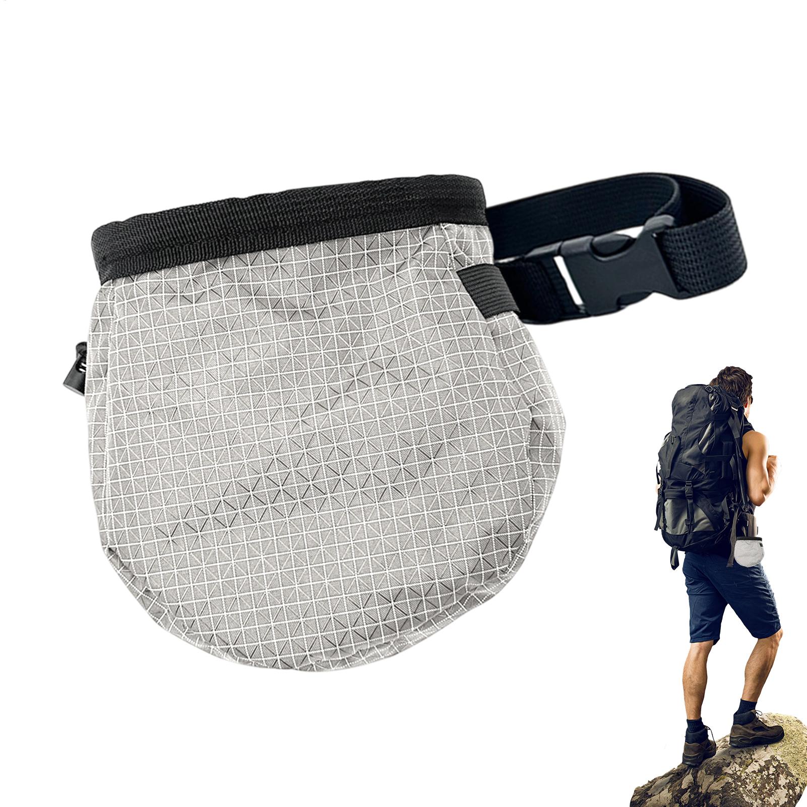 حقيبة طباشير لتسلق الصخور مقاو - مراجعة Chalk Bag وسعره