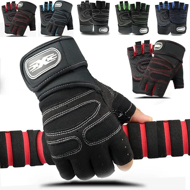 قفازات رياضية بدون أصابع للرجا - مراجعة Weightlifting Gloves وسعره