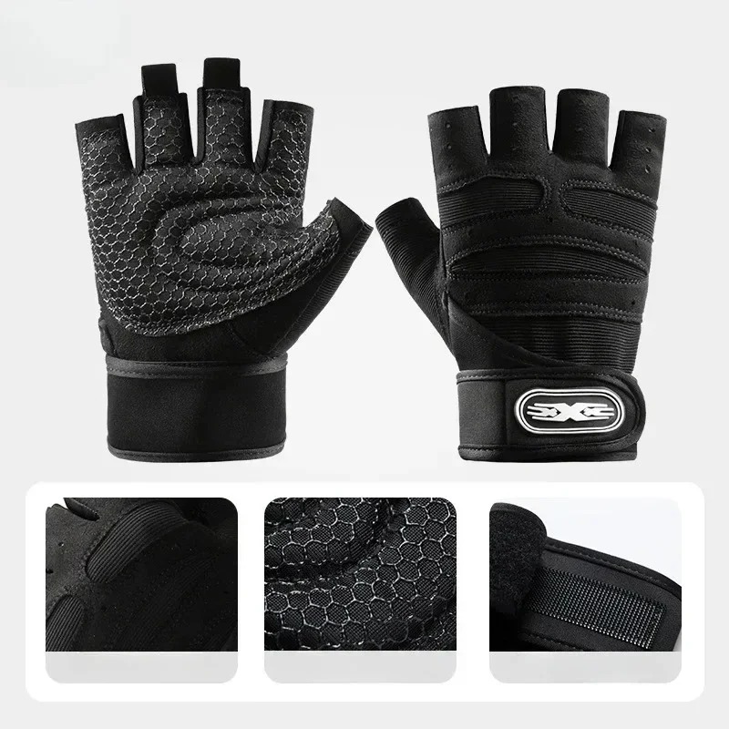قفازات رياضية بدون أصابع للرجا - مراجعة Weightlifting Gloves وسعره
