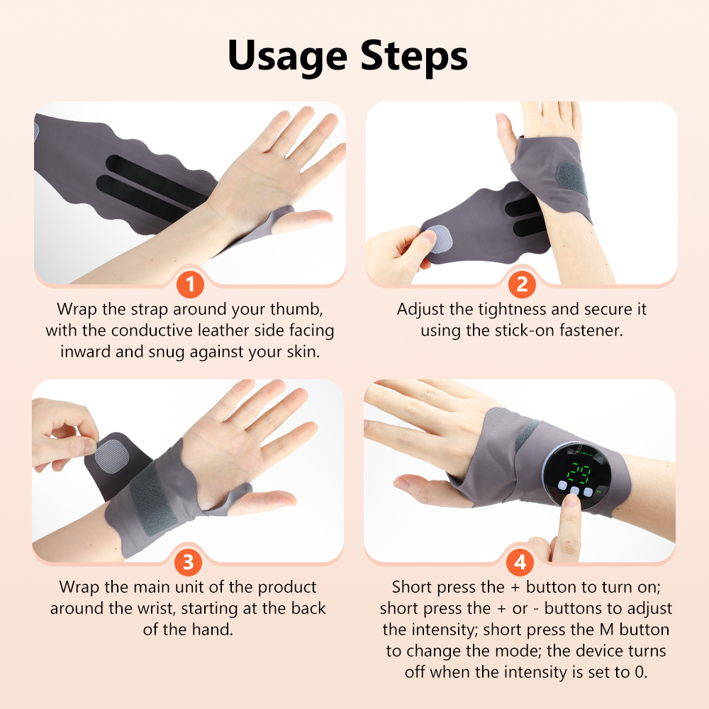 دعامة معصم كهربائية لاسلكية مع - مراجعة Wrist Wraps وسعره