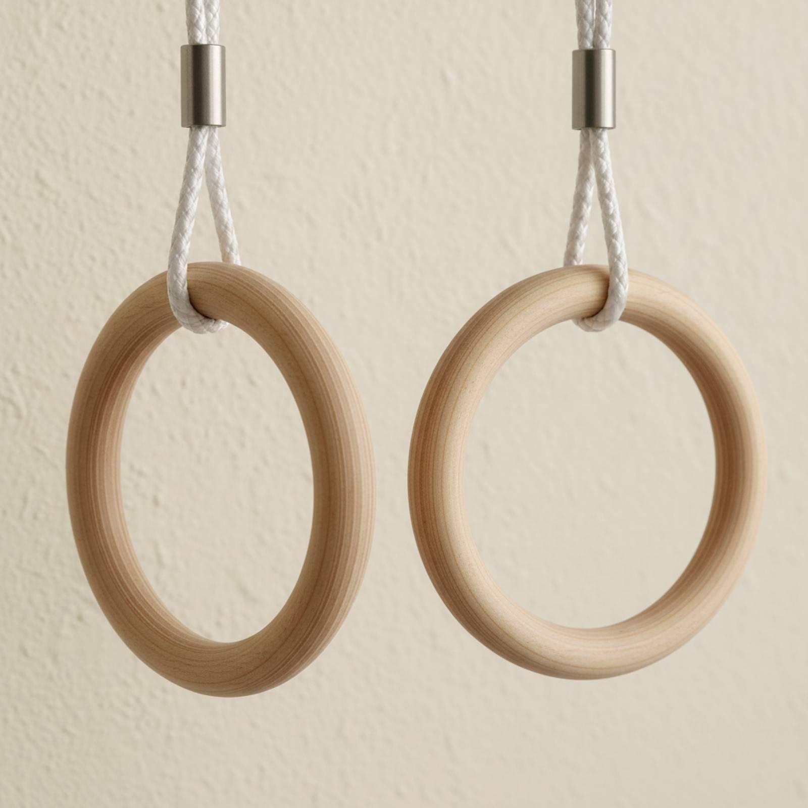 حلقات جمباز قابلة للتعديل للأط - مراجعة Gymnastic Ring وسعره