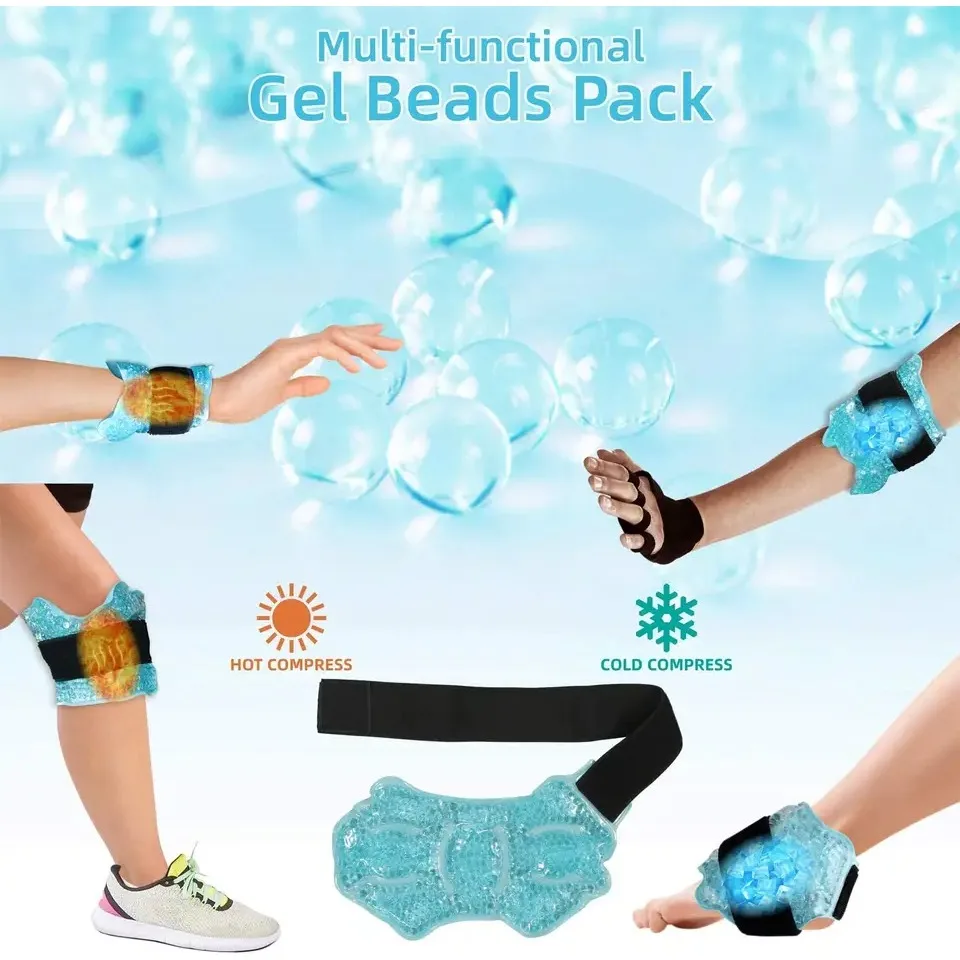 كمادات جل PVC مزدوجة الجوانب،  - مراجعة Wrist Wraps وسعره