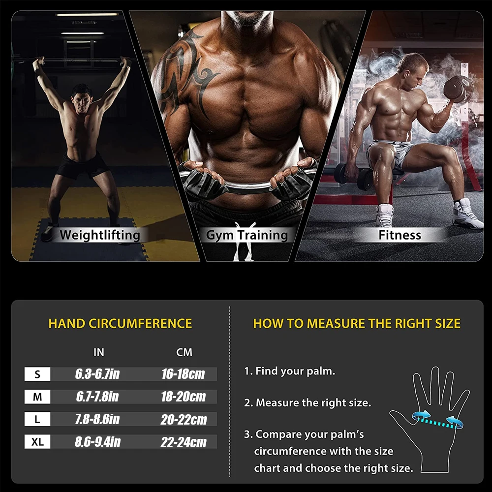 زوج واحد من قفازات اللياقة الب - مراجعة Weightlifting Gloves وسعره