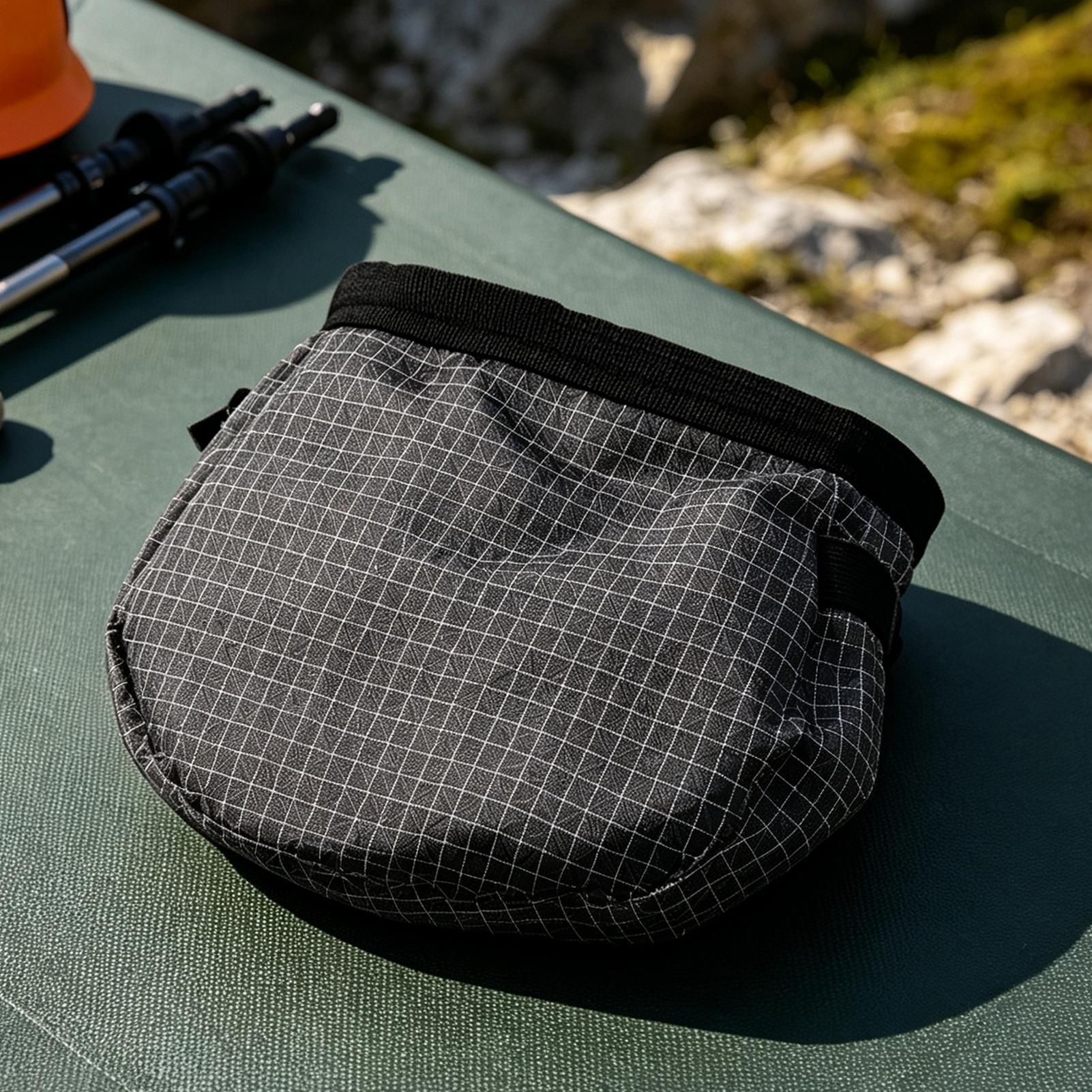 حقيبة طباشير لتسلق الصخور بحزا - مراجعة Chalk Bag وسعره
