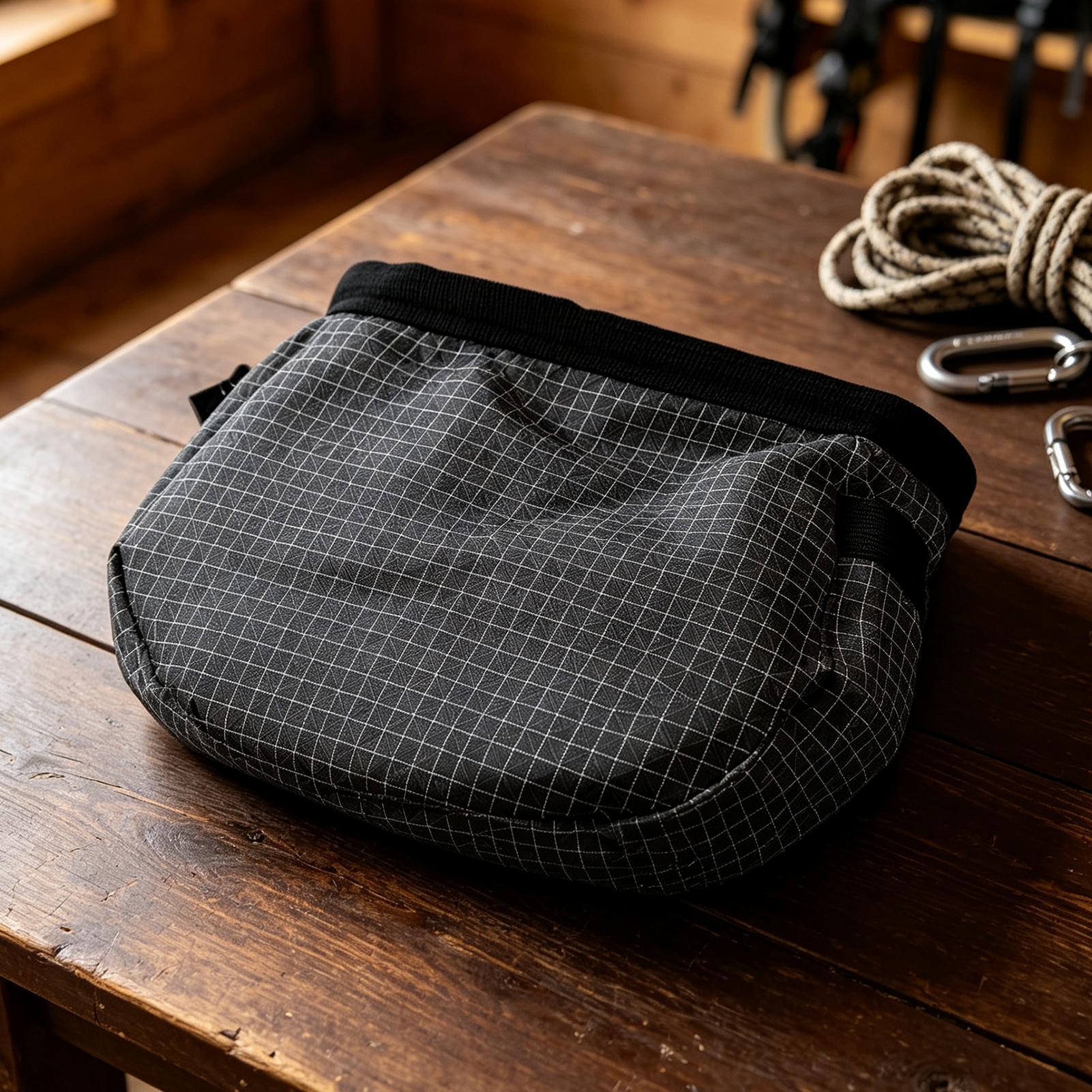 حقيبة طباشير لتسلق الصخور بحزا - مراجعة Chalk Bag وسعره