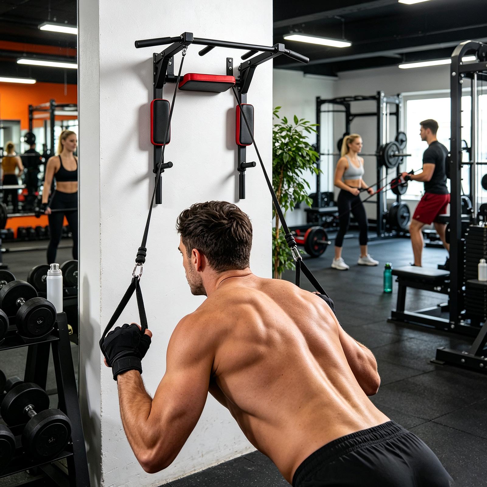 بار سحب أفقي متعدد الوظائف يثب - مراجعة Pull Up Bar وسعره